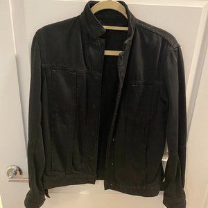 Helmut Lang Black Denim Jacket